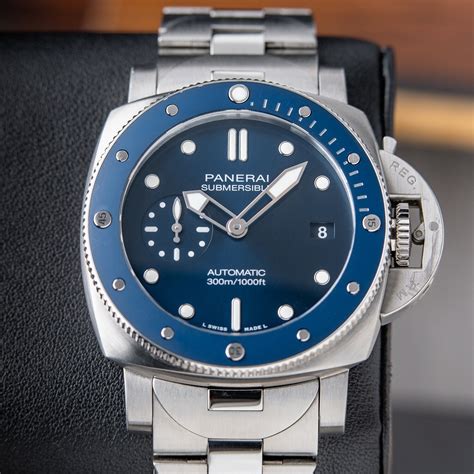 panerai submersible blue notte|ww Panerai submersible.